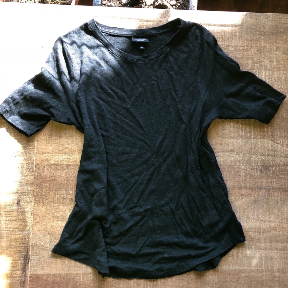 Plain black shirt